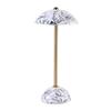 APOLLO USB RECHARGEABLE LAMP FLORAL WHITE