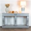 SCROLL MINK SIDEBOARD TABLE W/DRAWER