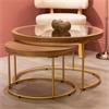 HANNAH S/2 COFFEE TABLES