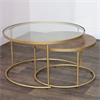 ANDREA S/2 COFFEE TABLES