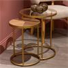 ANDREA S/2 SIDE TABLES