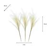 ARTIFICIAL PAMPAS GRASS 80CM BUNDLE 3 WHITE