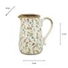 FLOWER PITCHER VASE 23CM