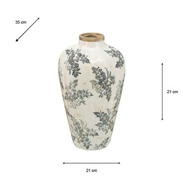 FLORAL VASE 34.5CM