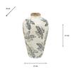 FLORAL VASE 34.5CM
