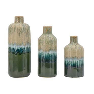 S/3 BLISS VASES