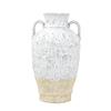 TWO HANDLED FLOWER VASE 40CM