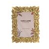 LEAF PHOTO FRAME GOLD 4 X 6