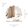 HOLLYWOOD ROUND MIRROR XL 90CM