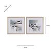 FRAMED PRINT WATERS EDGE/SEA SPIRIT 2 ASST