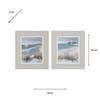 FRAMED PRINT WHITE SAILS/ MAKING WAVES 2 ASST
