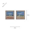 FRAMED PRINT FIELDS OF GOLD 2 ASST