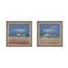 FRAMED PRINT FIELDS OF GOLD 2 ASST