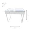 ERIKA VANITY TABLE WITH LIGHT UP TOP