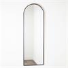 MODENA ARCH WALL MIRROR BLACK 40X120CM