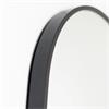 MODENA ARCH WALL MIRROR BLACK 40X120CM