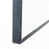 MODENA ARCH WALL MIRROR BLACK 40X120CM