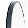 MODENA PILL SHAPE MIRROR BLACK 40X120CM