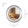 LYLA MIRROR CHAMPAGNE 90CM