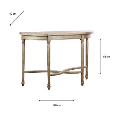 MARWOOD OXBOW CONSOLE TABLE 120CM
