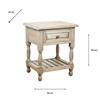 MARWOOD 1 DRAWER END TABLE