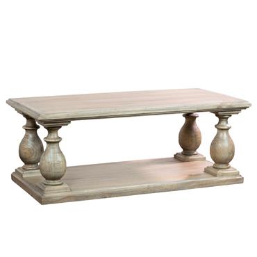 MARWOOD PILLARS COFFEE TABLE