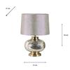 AMIRI TABLE LAMP MERCURY 44CM