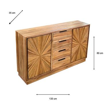 RAY SIDEBOARD GINGER TEAK