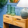 RAY 2 DRAWER CONSOLE GINGER TEAK
