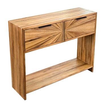 RAY 2 DRAWER CONSOLE GINGER TEAK