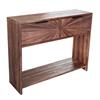 RAY 2 DRAWER CONSOLE DARK TEAK
