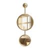 DECOR DOUBLE WALL MIRROR GOLD 72CM