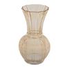 AMBER GLASS VASE 29CM