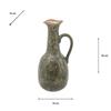 GREEN PITCHER VASE 36CM