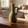 GREEN PITCHER VASE 36CM