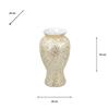 CAPIZ DECORATIVE VASE 50CM