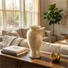 CAPIZ DECORATIVE VASE 50CM