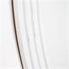 STEPPED ROUND WALL MIRROR OYSTER 90X90CM
