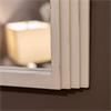 STEPPED ARCHED WALL MIRROR OYSTER 70X100CM