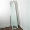 STEPPED ARCHED FLOORSTANDING MIRROR OYSTER 40X170CM