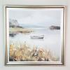 FRAMED PRINT LAKE VIEW 78X78CM