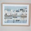 FRAMED PRINT HARBOUR LIFE/DOCKSIDE 40X50CM 2 ASST