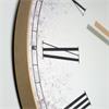 MURANO MIRRORED WALL CLOCK GOLD 50CM