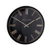 PESARO WALL CLOCK GOLD/BLACK 36CM