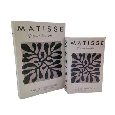 S/2 BOOK BOX MATISSE