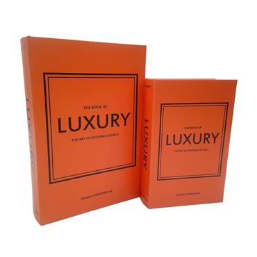 S/2 BOOK BOX LUXURY