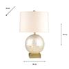 CAPIZ BALL TABLE LAMP NATURAL 60CM