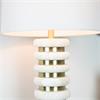 YARA TRAVERTINE TABLE LAMP 71CM