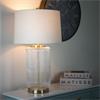 TABITHA GLASS TABLE LAMP 72CM