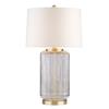 TABITHA GLASS TABLE LAMP 72CM
